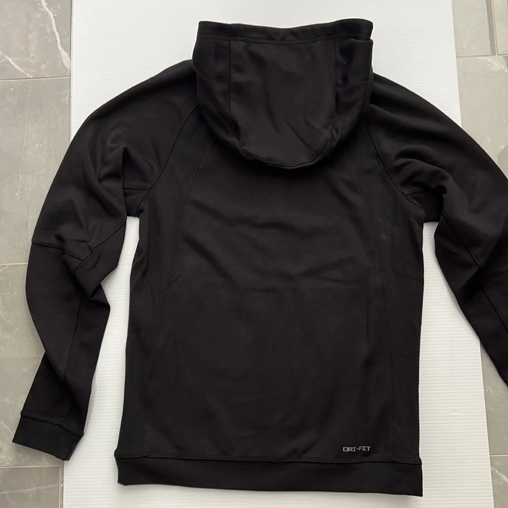 Jordan Men's Dri-FIT Sport Statement Air Fleece Pullover Hoodie-Black